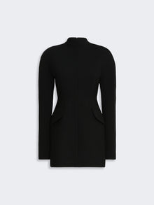 max mara short stretch wool-blend hourglass dress for women