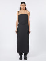 Long Dress With Thin Shoulder Straps - Runway for Women - Black - Max Mara UAE