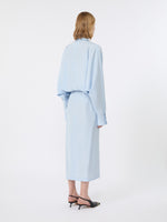 max mara oversized viscose shirt dress for women