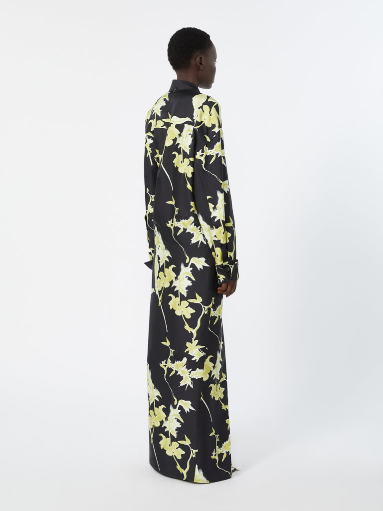 max mara silk wrap dress
