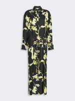 Silk Wrap Dress for Women - Black - Max Mara UAE