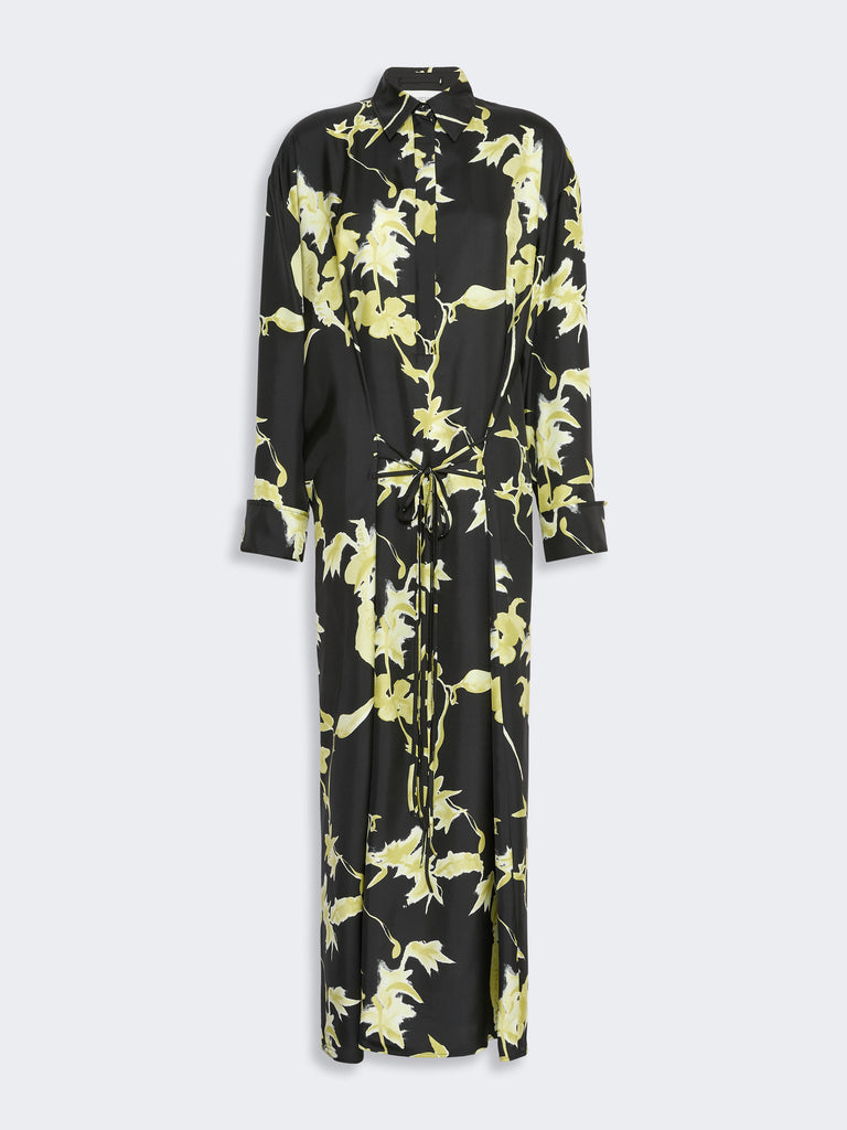 max mara silk wrap dress