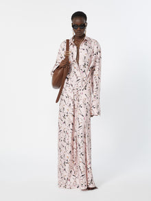 Silk Wrap Dress for Women - Powder - Max Mara UAE