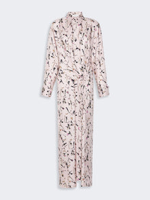 Silk Wrap Dress for Women - Powder - Max Mara UAE