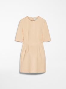 Dress in cotton double fabric