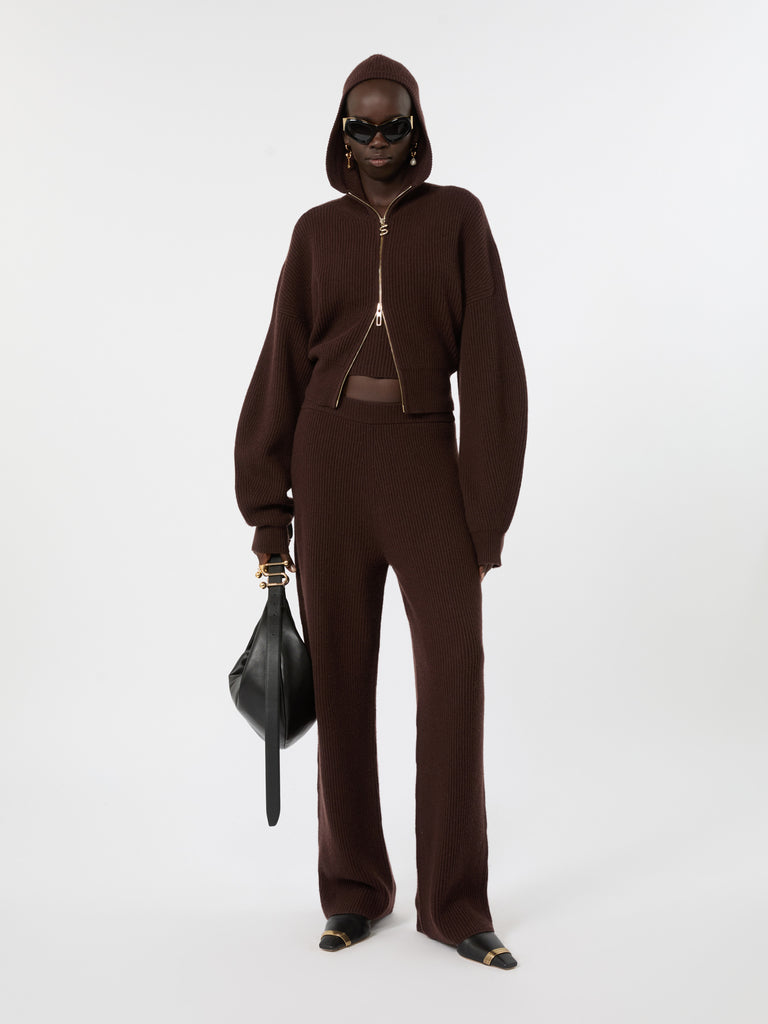 max mara oversized cashmere-blend trousers