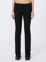 Low-Waisted Fitted Trousers - Runway for Women - Black - Max Mara UAE