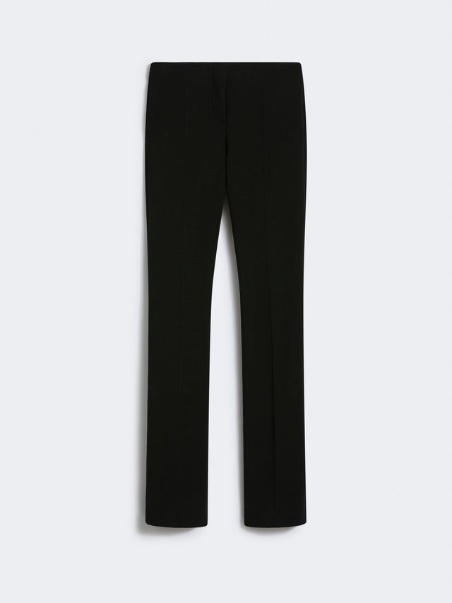 Low-Waisted Fitted Trousers - Runway for Women - Black - Max Mara UAE