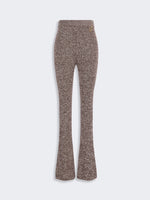 max mara wool-blend slim flared trousers for women
