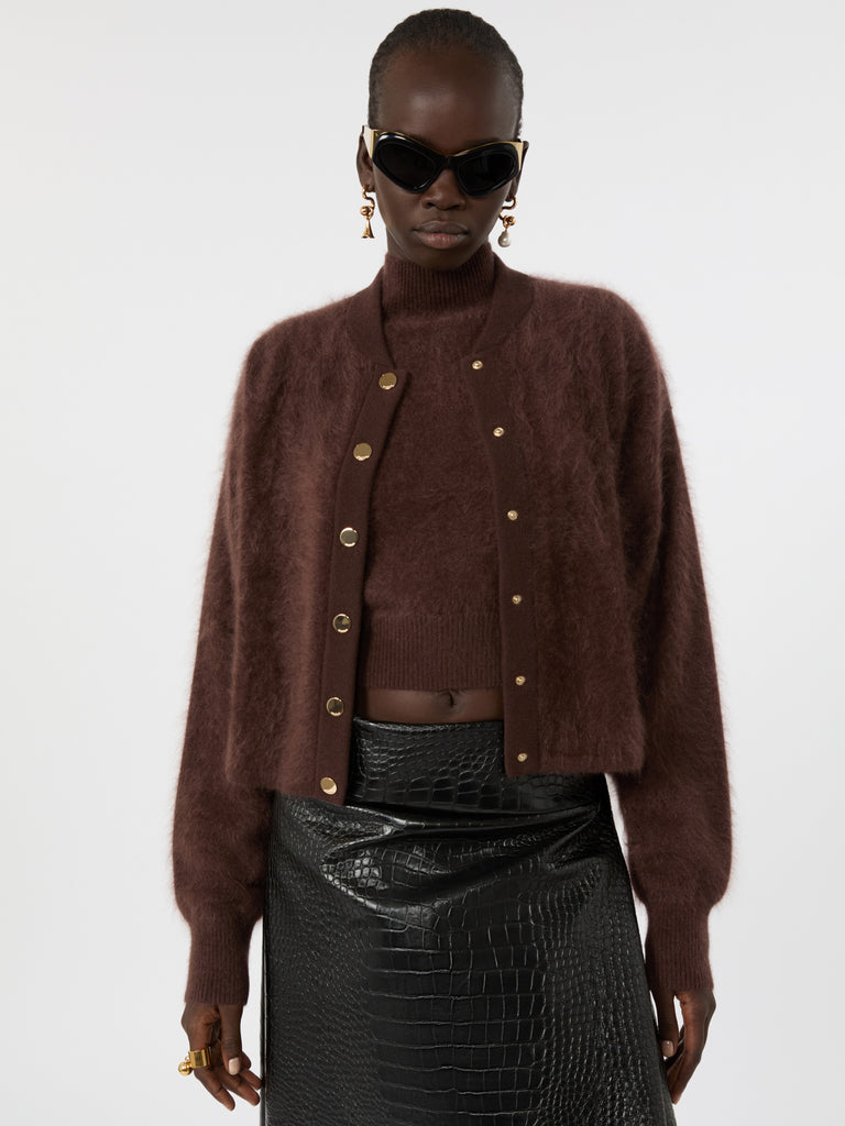 max mara pure cashmere bomber jacket