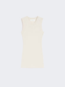 Cotton Vest Top for Women - Ecru - Max Mara UAE