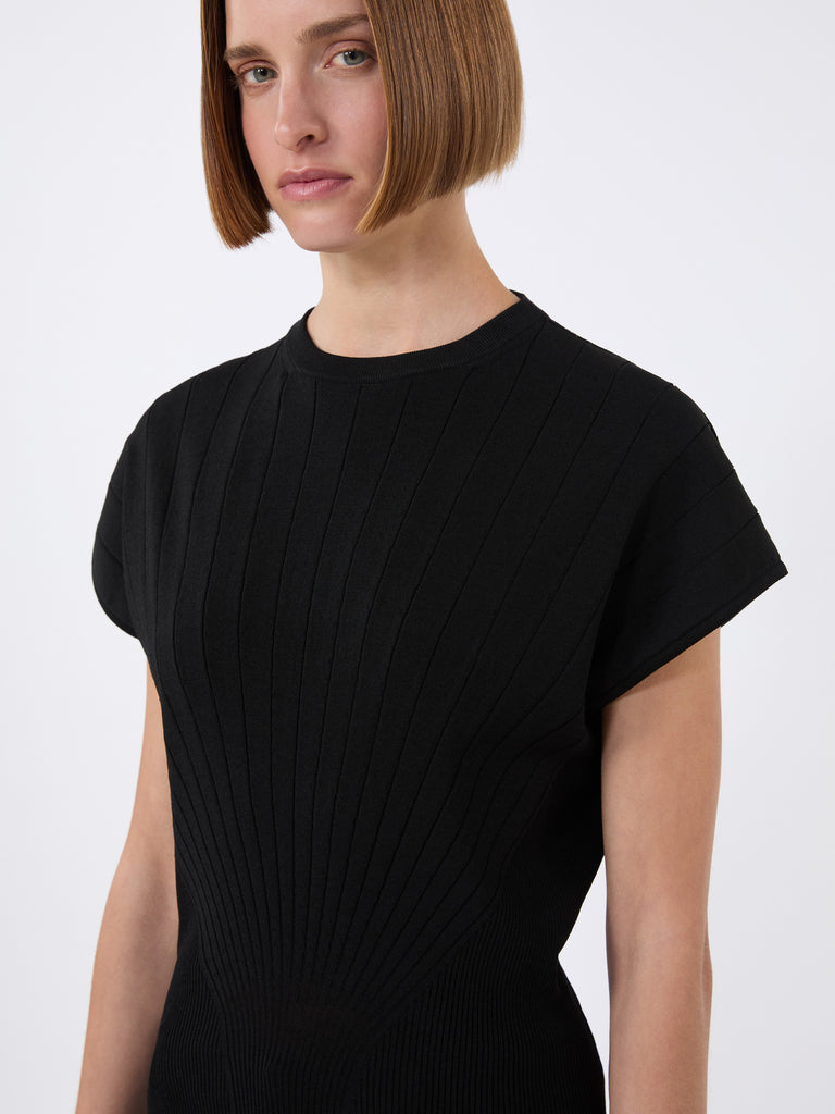 max mara rib-knit viscose sweater