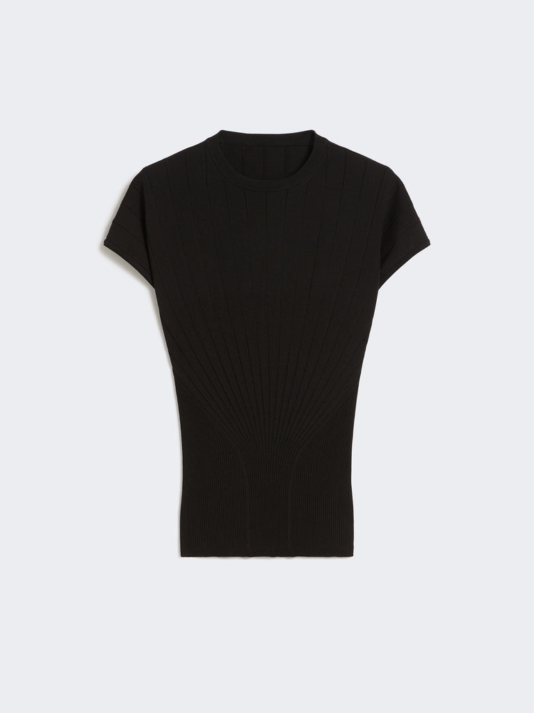 max mara rib-knit viscose sweater