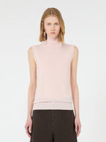 max mara sleeveless pure wool sweater for women