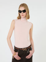 max mara sleeveless pure wool sweater for women