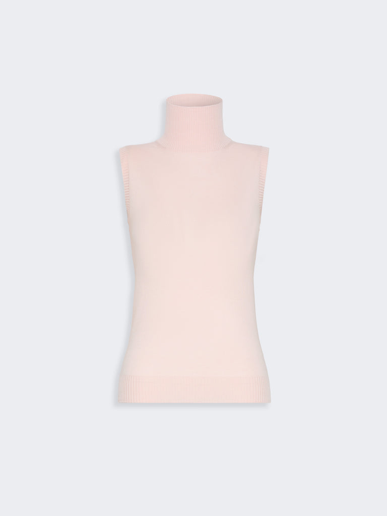 max mara sleeveless pure wool sweater
