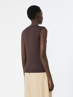 max mara trompe l’oeil-look viscose top for women