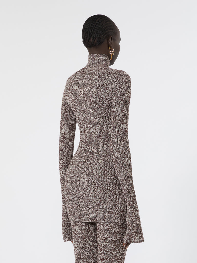 max mara slim stretch wool sweater