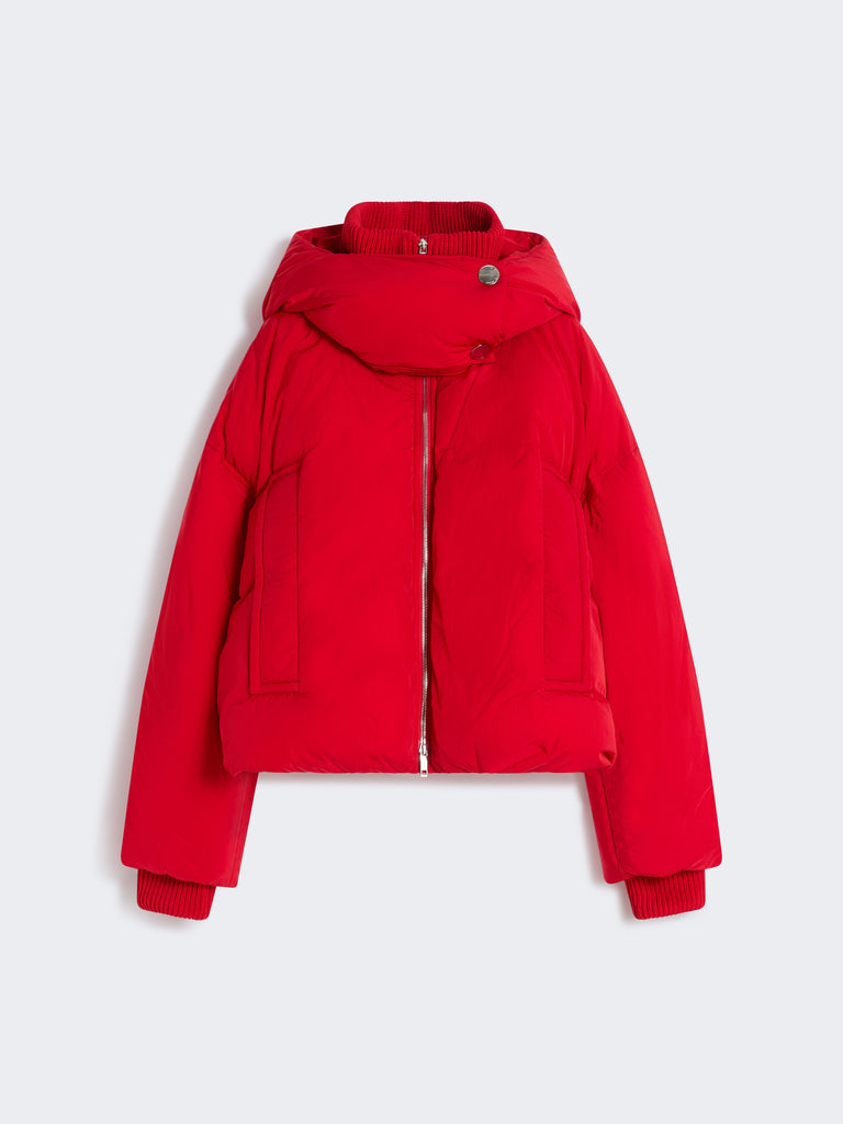 max mara water-repellent short down jacket