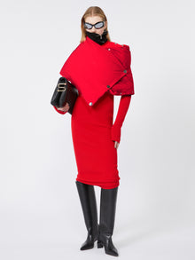 Padded Stole for Women - Red - Max Mara UAE