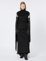 Long Gloves With Fringes - Runway for Women - Black - Max Mara UAE