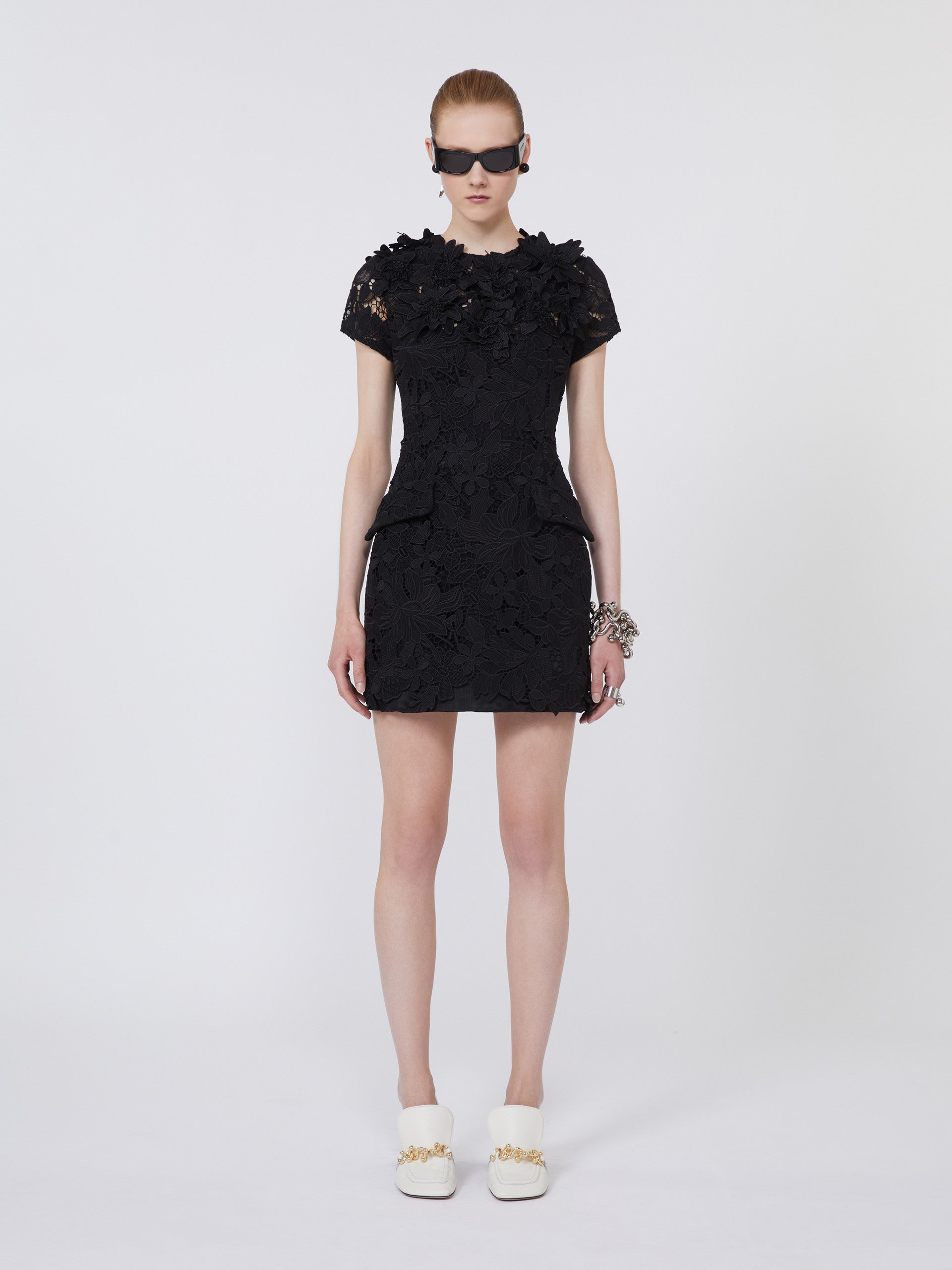max mara macramé hourglass dress for women