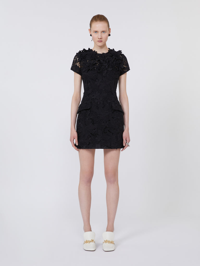 max mara macramé hourglass dress