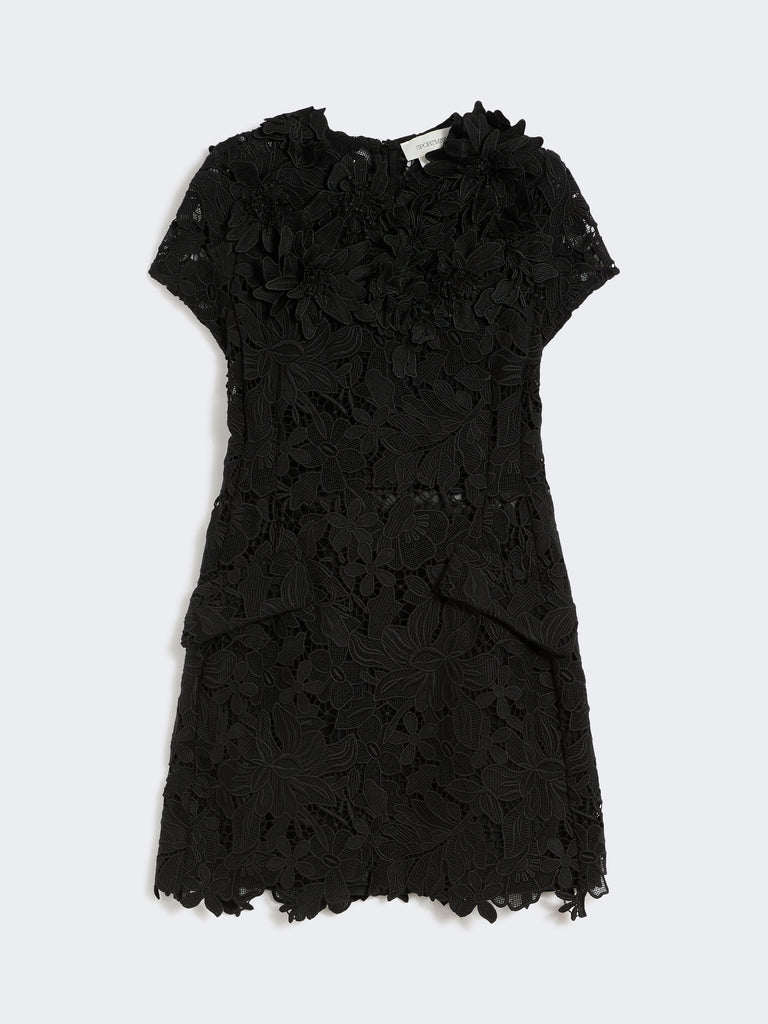 max mara macramé hourglass dress