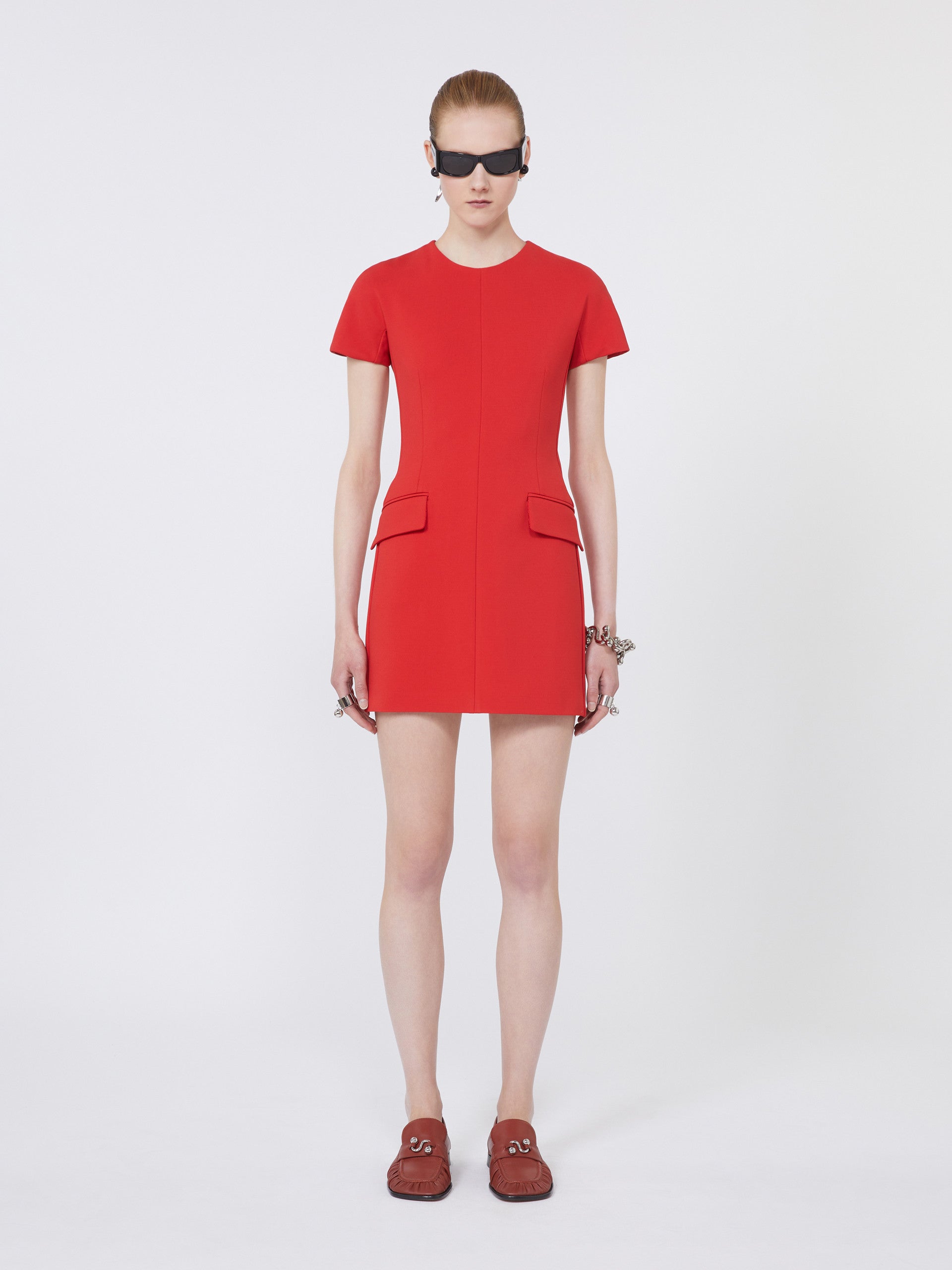 max mara jersey hourglass dress for women