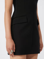 Jersey Hourglass Dress for Women - Black - Max Mara UAE