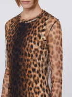 max mara fitted tulle jersey dress for women