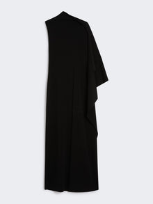 Asymmetrical Fitted Dress for Women - Black - Max Mara UAE