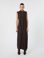 max mara long jersey dress for women