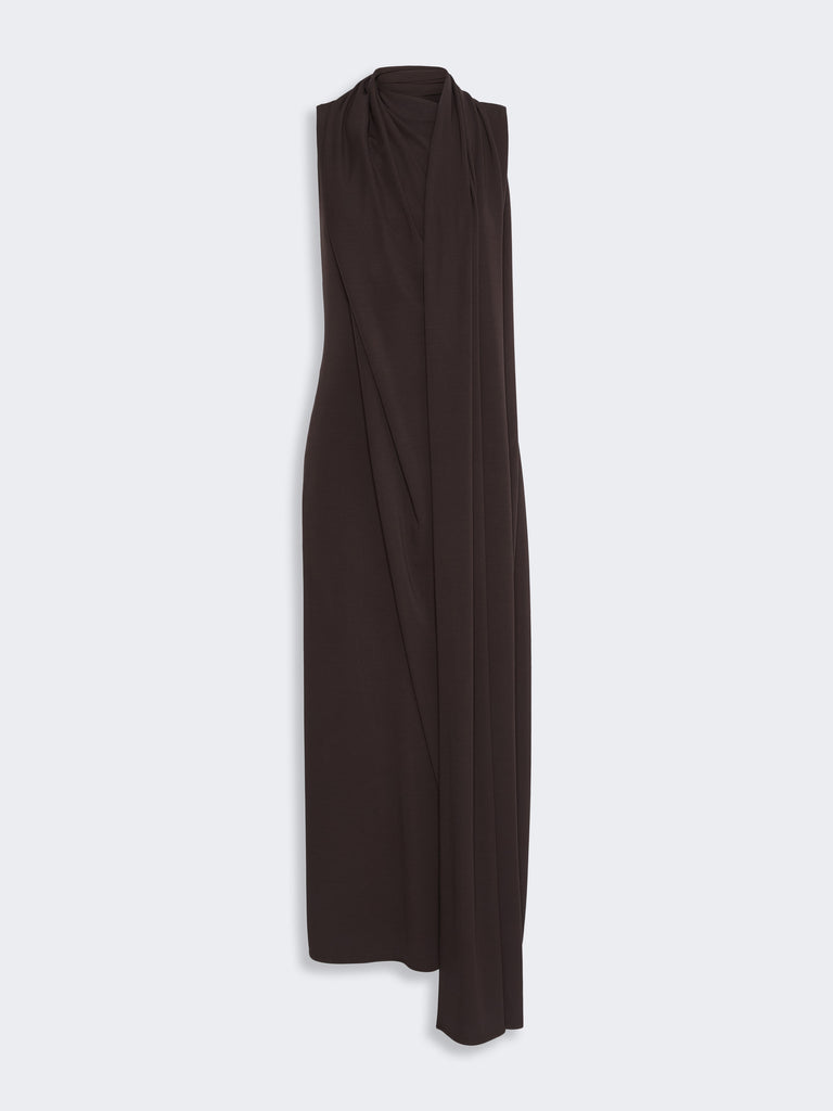 max mara long jersey dress