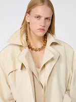 max mara choker necklace with floral elements for women