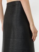 Midi Skirt With Fringes - Runway for Women - Black - Max Mara UAE