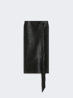 Midi Skirt With Fringes - Runway for Women - Black - Max Mara UAE