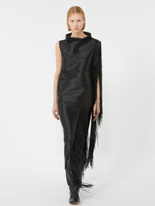 Midi Skirt With Fringes - Runway for Women - Black - Max Mara UAE