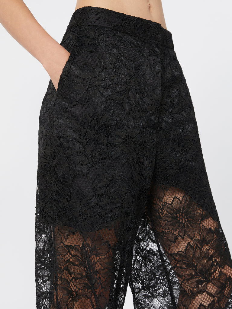 max mara lace trousers