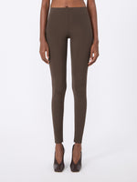 max mara slim-fit jersey trousers for women