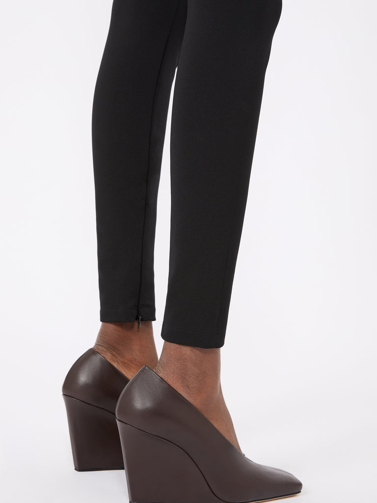 max mara slim-fit jersey trousers