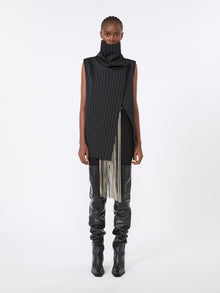 max mara slim-fit jersey trousers for women