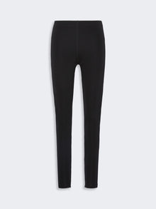 max mara slim-fit jersey trousers for women