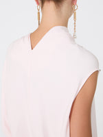 max mara draped fluid jersey top for women