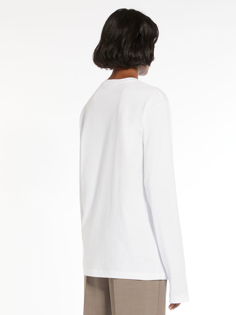 Long-sleeved jersey T-shirt