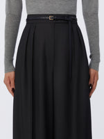 max mara natural leather belt for women