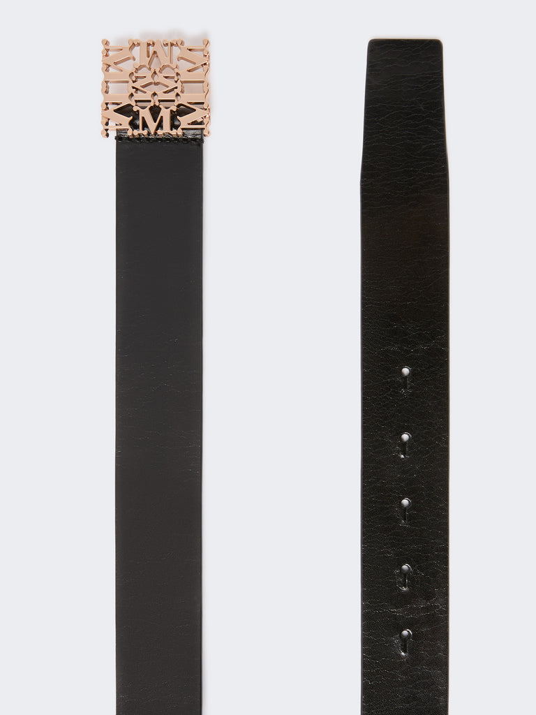 max mara leather belt