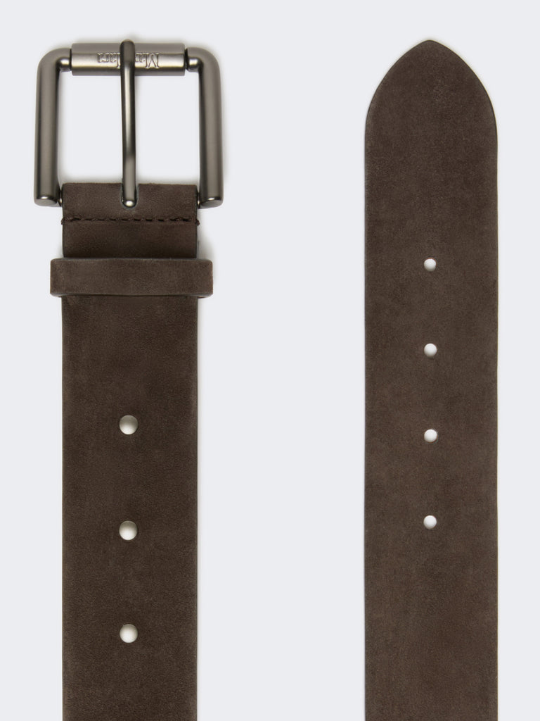 max mara studded leather belt