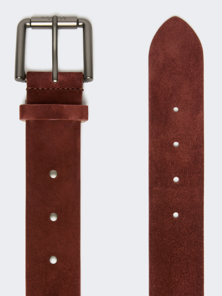 max mara studded leather belt