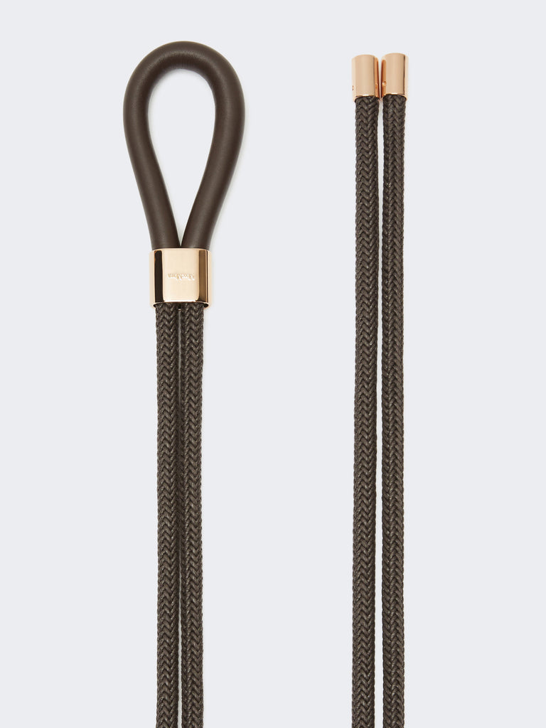 max mara waxed cotton belt